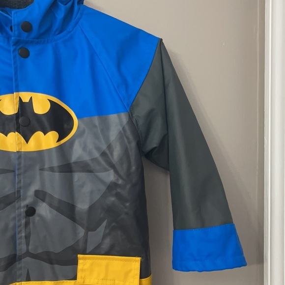 Western Chief Batman Raincoat Jacket Size 5 - Picture 4 of 9